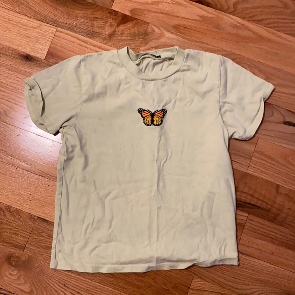 Brandy Cream Butterfly Tee